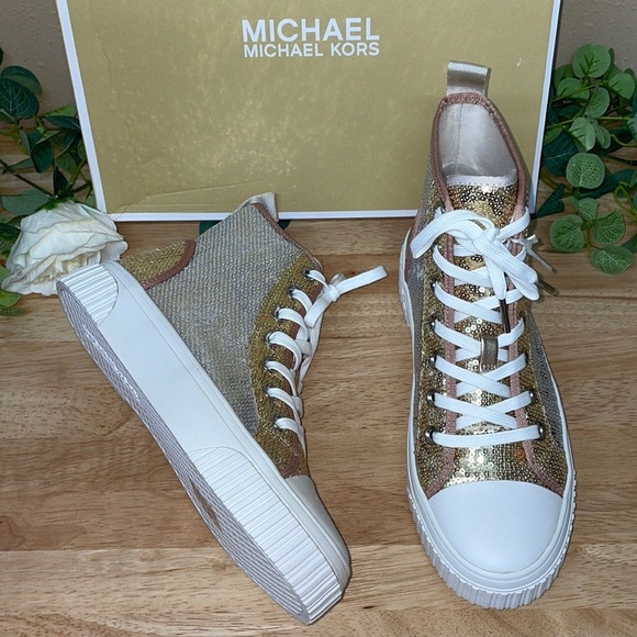 MICHAEL Michael Kors Shoes - MICHAEL Michael Kors Gertie High Top Sneakers